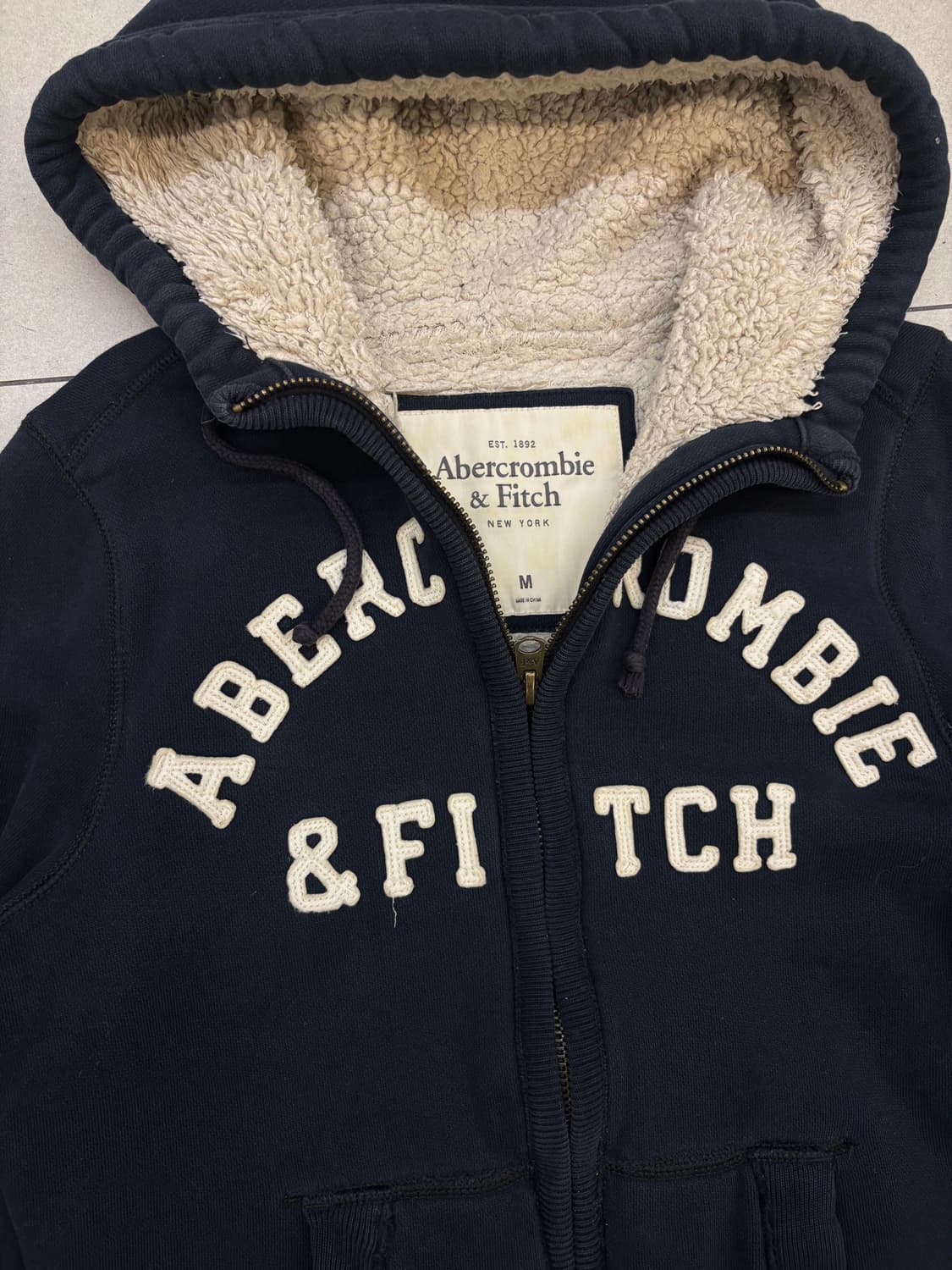 아베크롬비 피치 기모 후드집업 상품이미지4