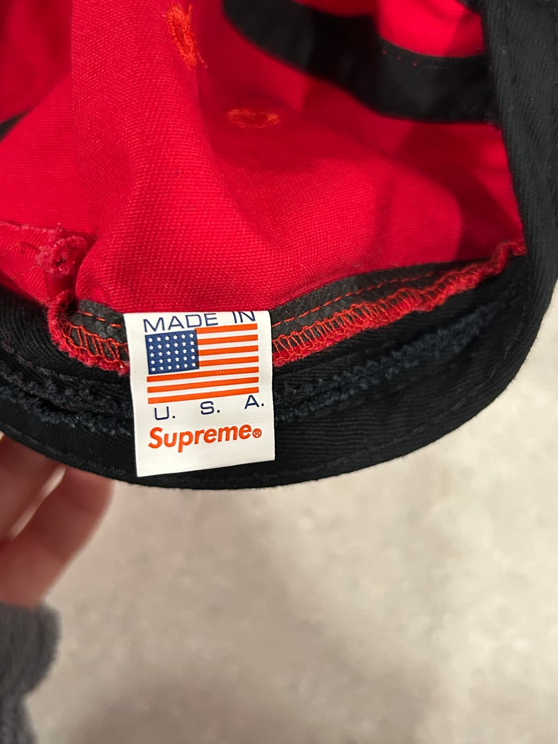 슈프림 캠프캡 상품이미지2