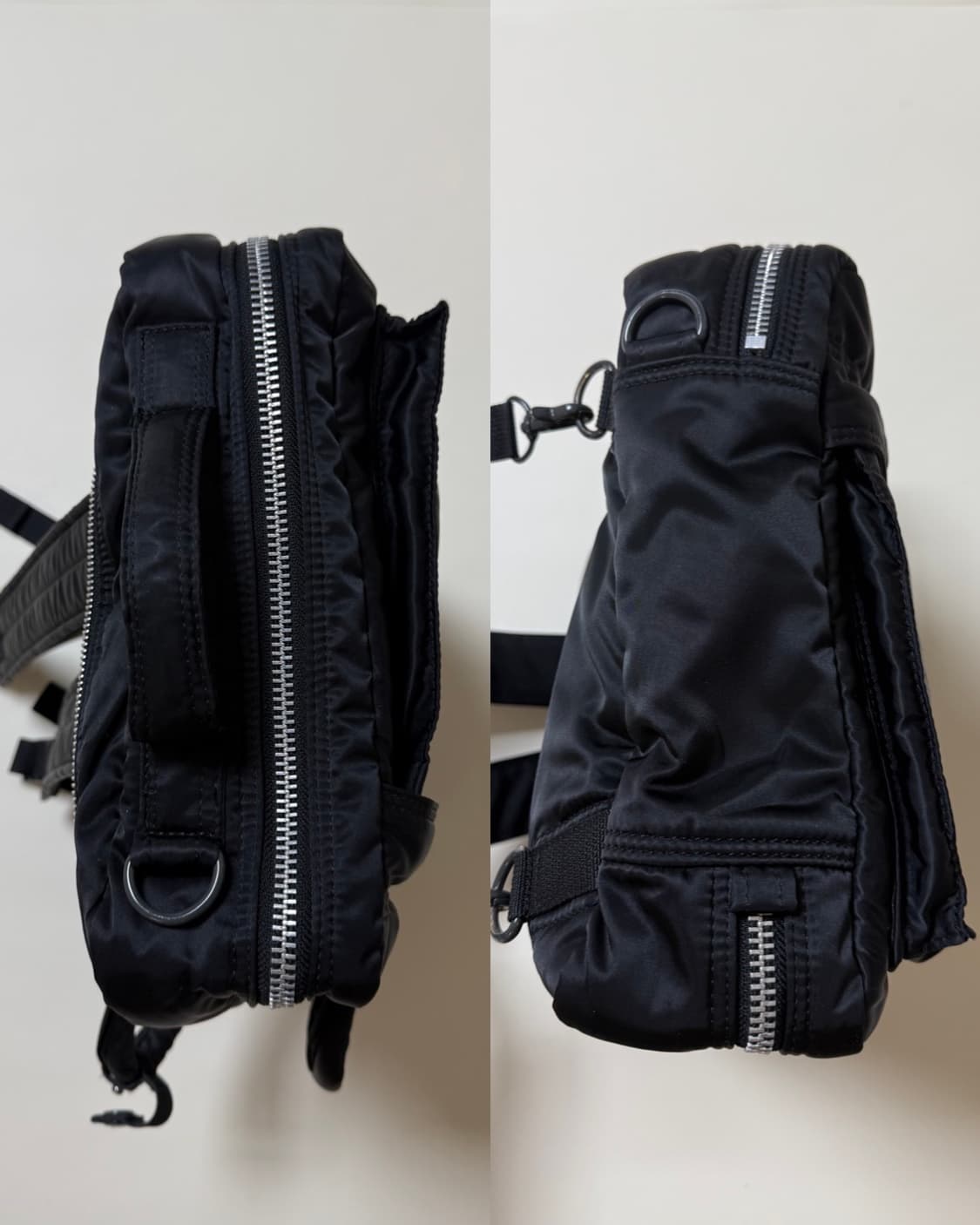 (초미품) PORTER 포터 탱커 3way 브리프케이스 블랙 백팩 상품이미지6