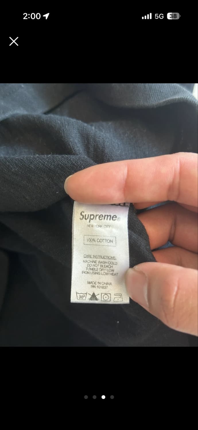 Supreme 롱슬리브 M사이즈 상품이미지2