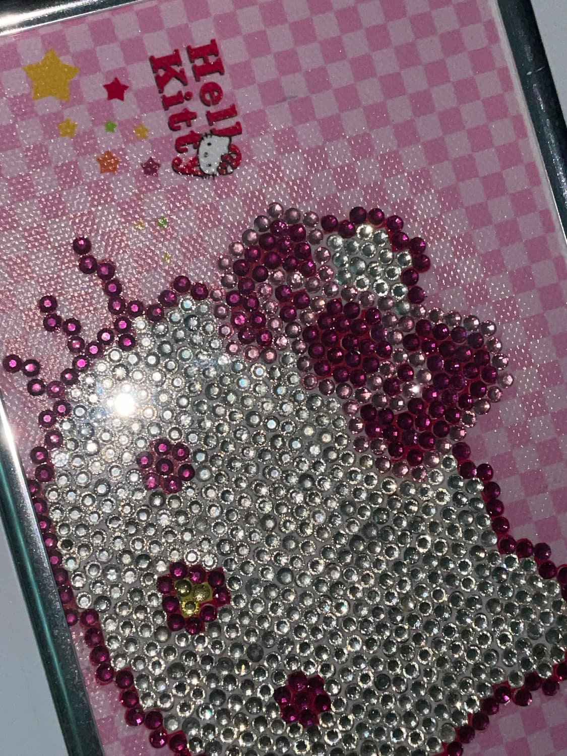 나눔) 헬로키티 큐빅 탁상액자 갸루 키치 방꾸템 상품이미지3