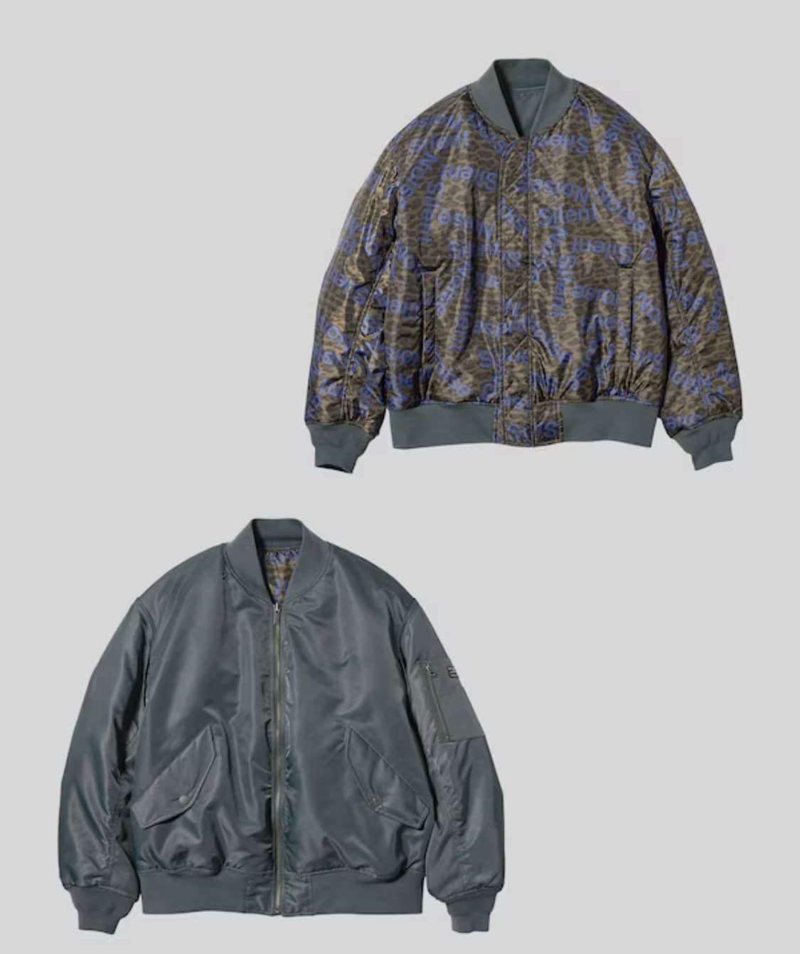 [새상품] 25 신상 GU 언더커버 UG 리버시블 Ma-1 봄버 자켓 상품이미지1