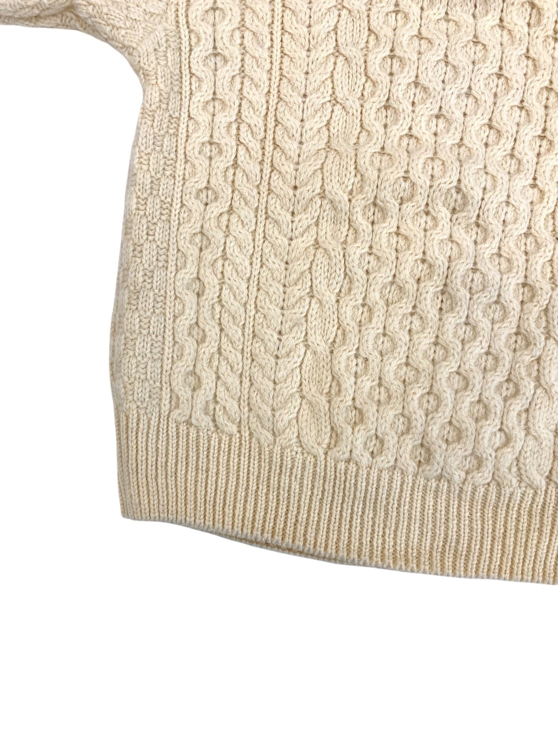 Cladyknit 아일랜드 핸드니트 피셔맨 스웨터 상품이미지5