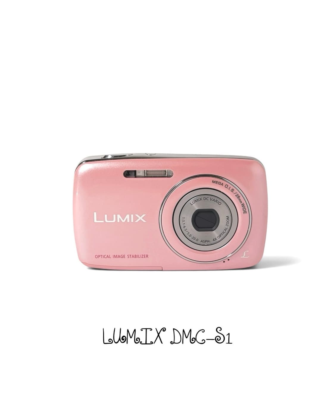 [희귀] 츄 카메라 Lumix dmc-s1 딸기우유 (작례O) 상품이미지1