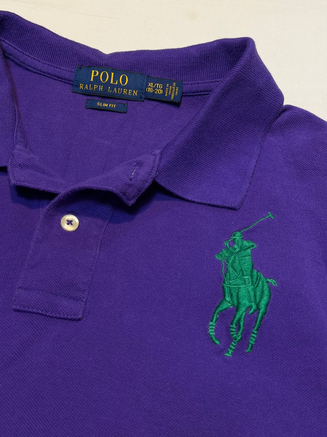 폴로 랄프로렌 빅포니 치프키프 카라티 퍼플 상품이미지2