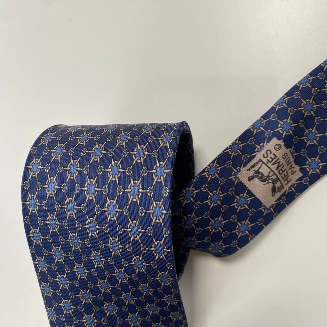 에르메스 명품 정품 넥타이(HERMES)7.7cm 상품이미지5