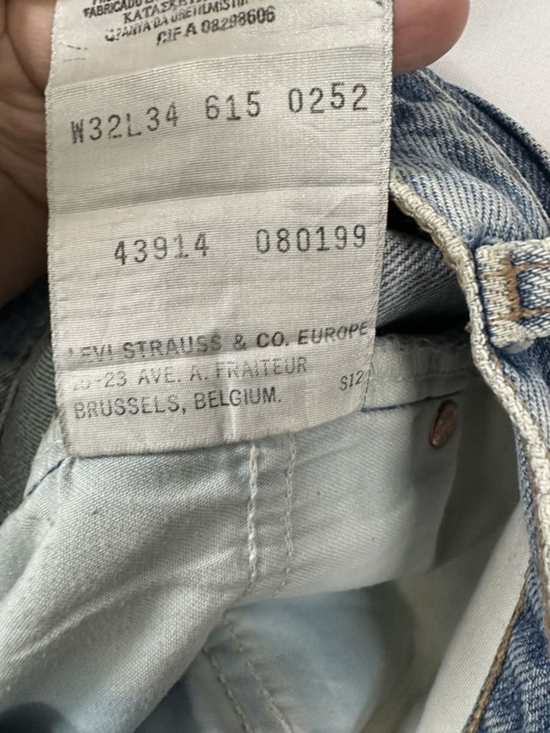 [W32L34] LEVI'S 리바이스615 90s 오렌지탭빈티지 상품이미지8