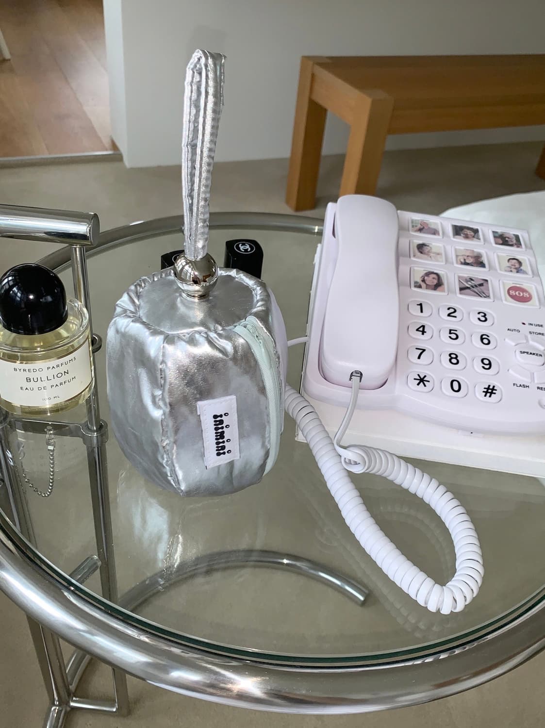 inimini O pouch silver 상품이미지1