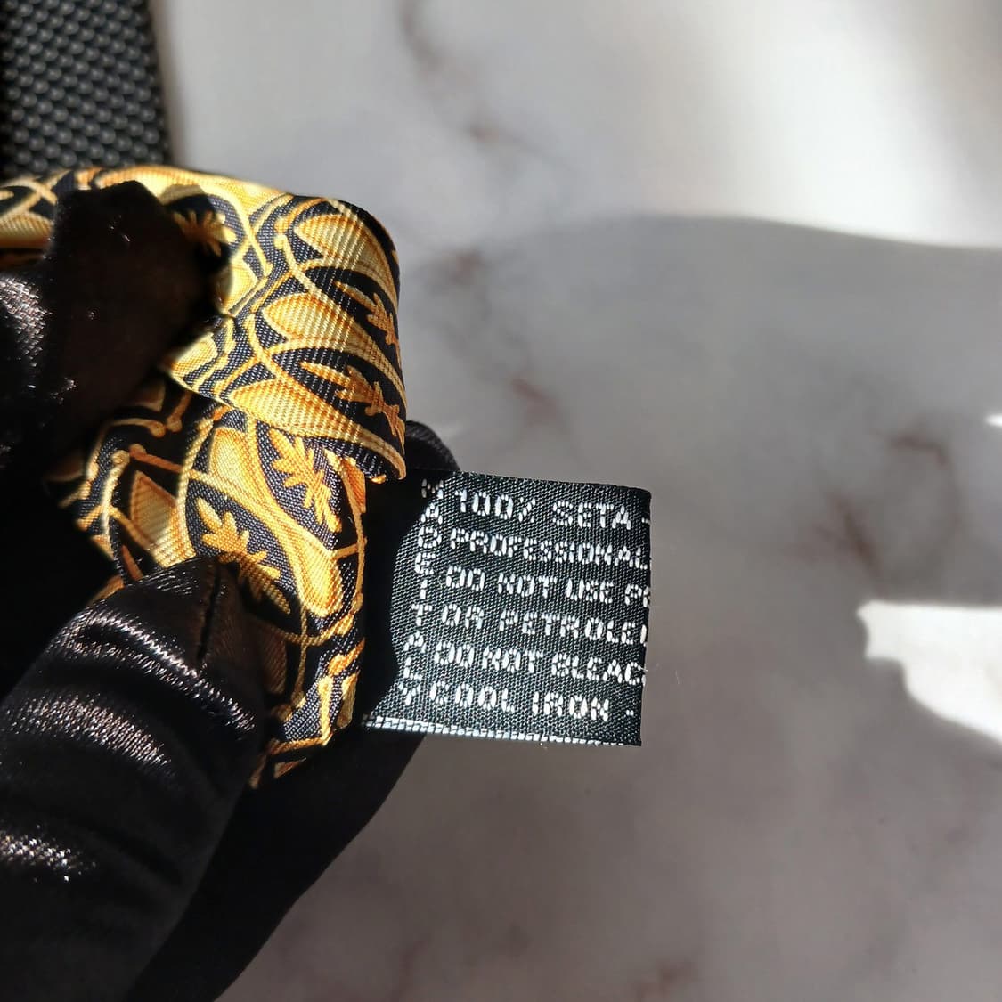 베르사체 실크 바로크 패턴 넥타이 9.8cm A+~A등급 A19057
 상품이미지8