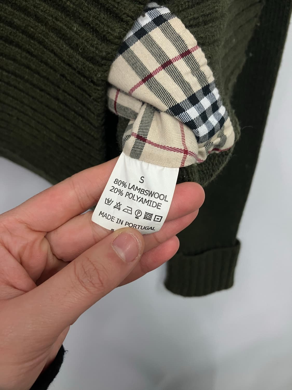 버버리 니트 아우터 상품이미지3