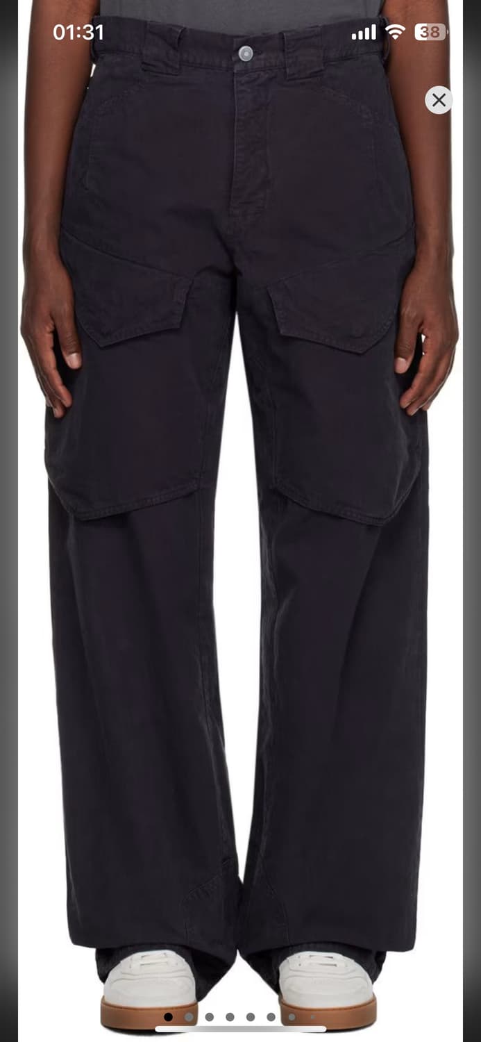 다니엘아샴 오브젝트포라이프 워싱카고팬츠 34 상품이미지2