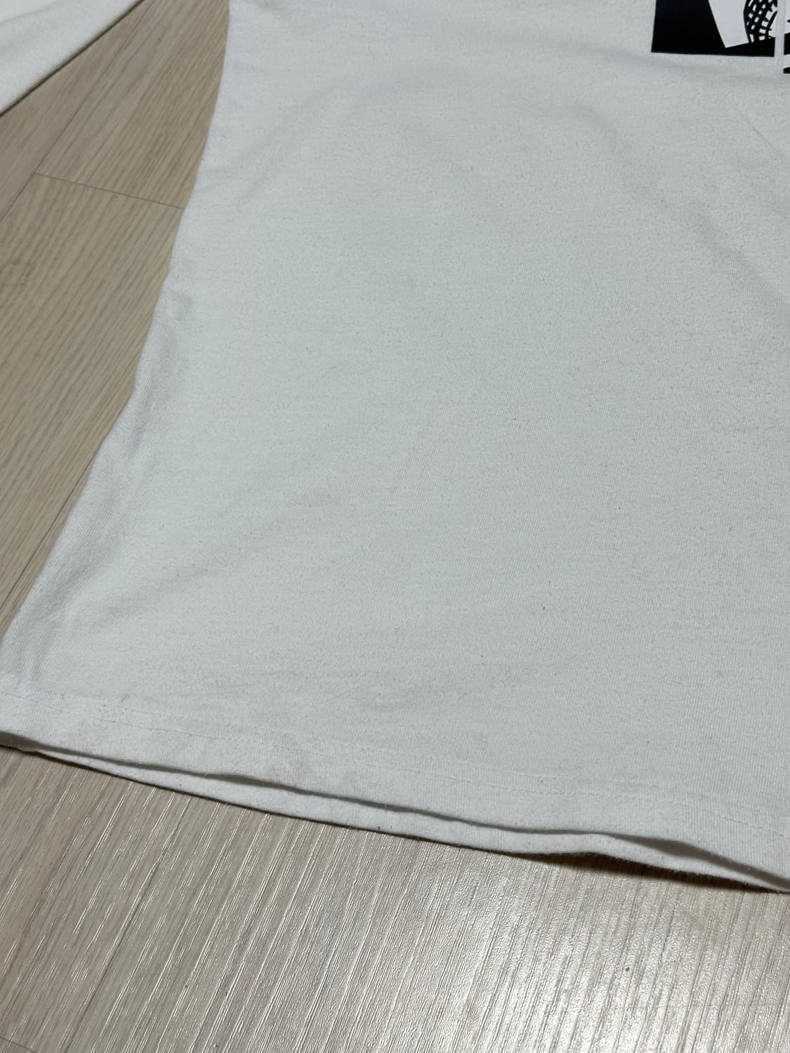 벤데이비스 BEN DAVIS 프린팅 롱슬리브 긴팔 화이트 상품이미지5