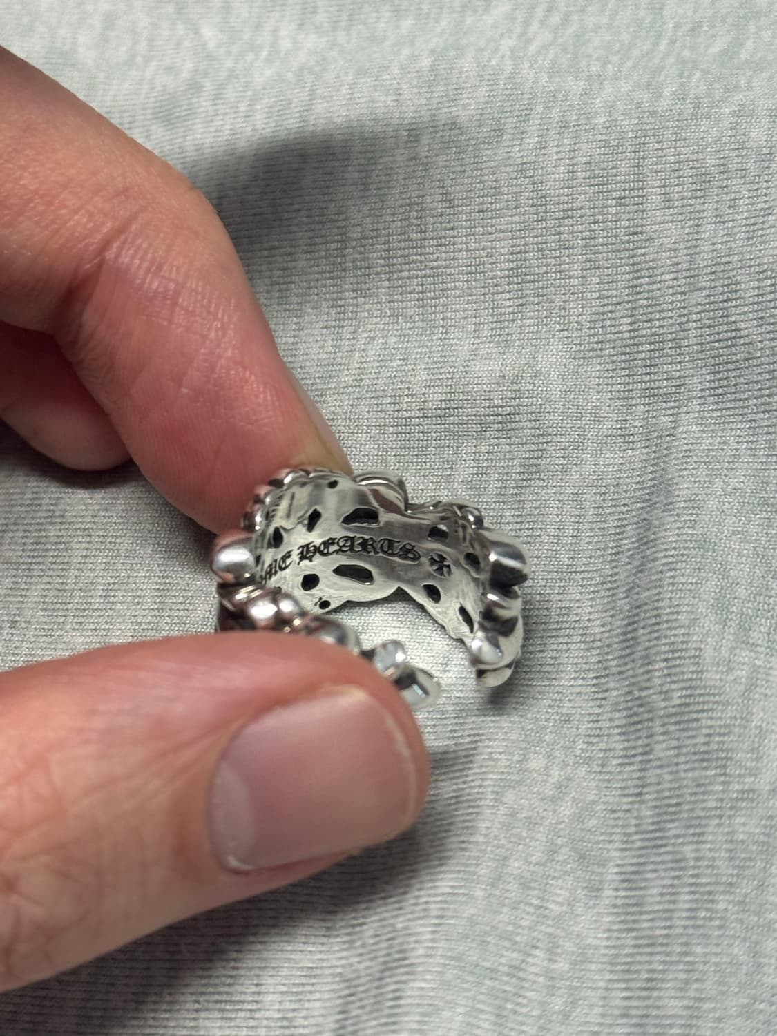 [us5.5]크롬하츠 더블플로랄링 상품이미지6