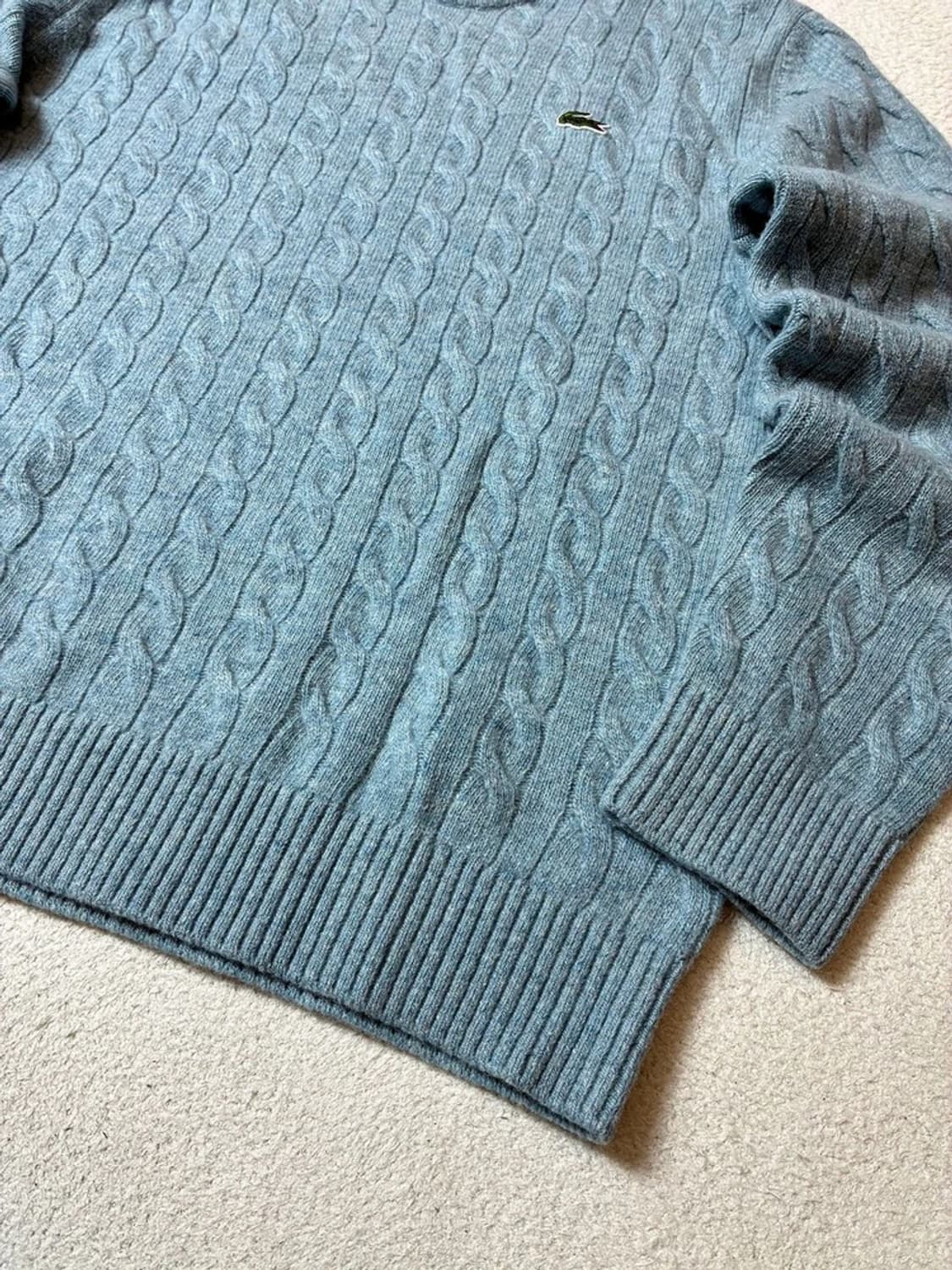 라코스테 맨즈 케이블 풀오버 니트 PN7685 상품이미지5