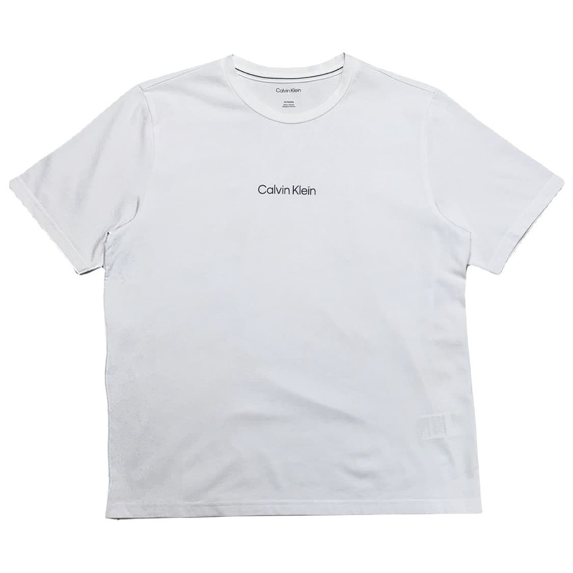 CALVIN KLEIN 릴렉스핏 스탠다드 로고  반팔티 화이트 XL 상품이미지1