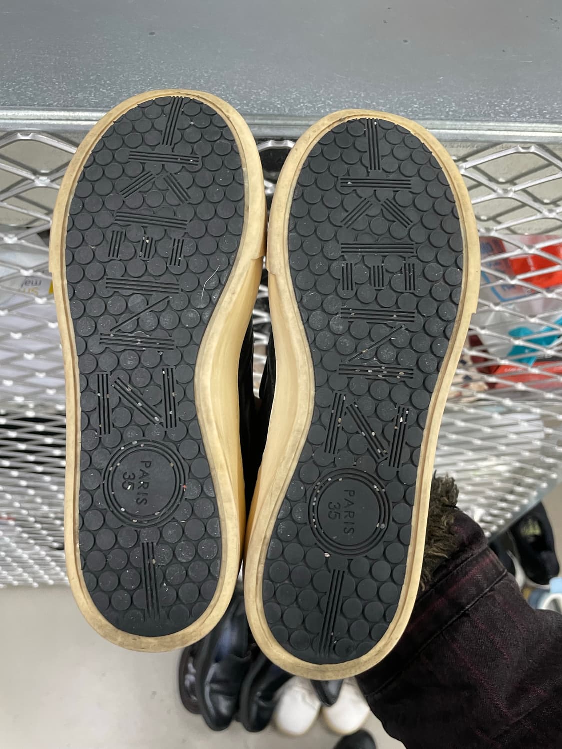 겐조 블랙 타이거 스웨이드 슬립온 35 상품이미지6