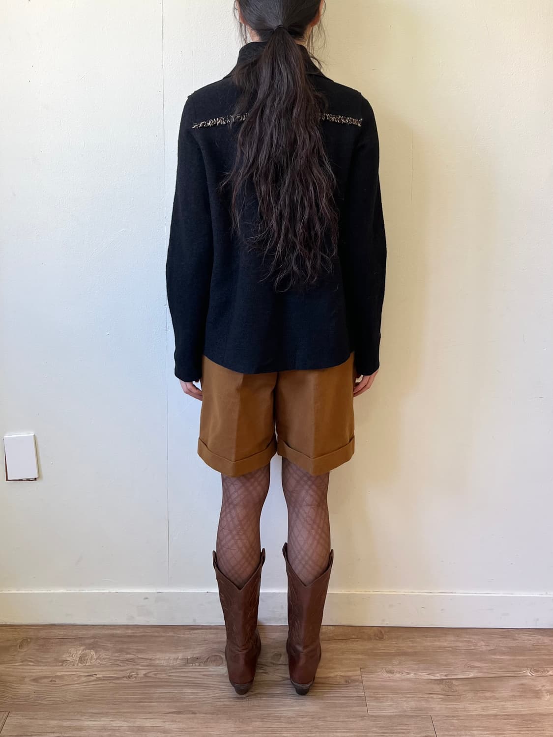 Madame Bean 프린지 숏 코트 상품이미지10