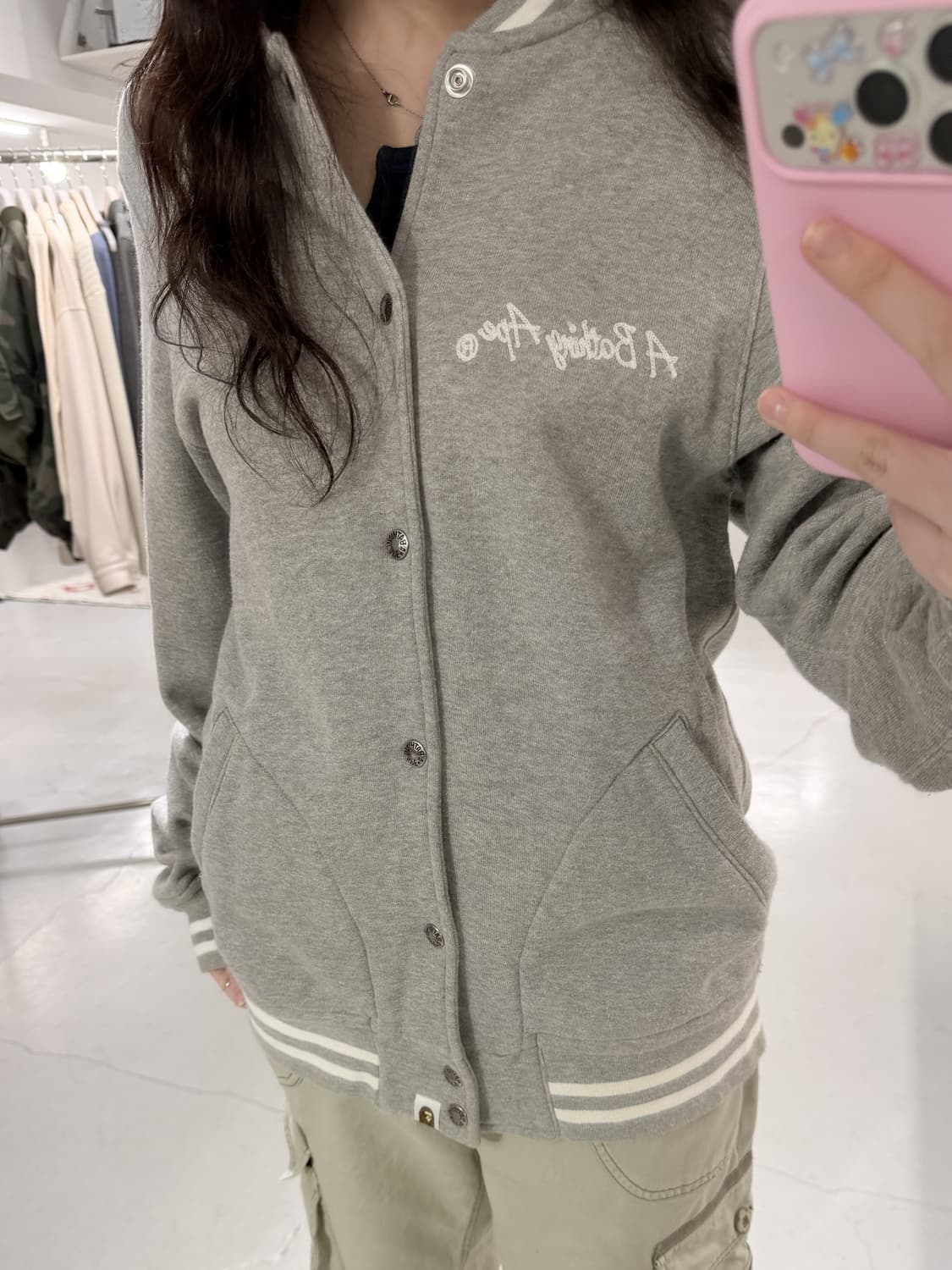 베이프 A BATHING APE General Stadium Jacket 상품이미지3