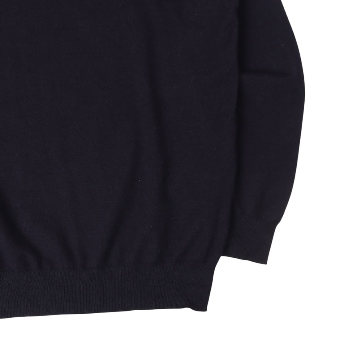폴로 랄프로렌 QR 네이비 피마코튼 니트 스웨터 상품이미지4