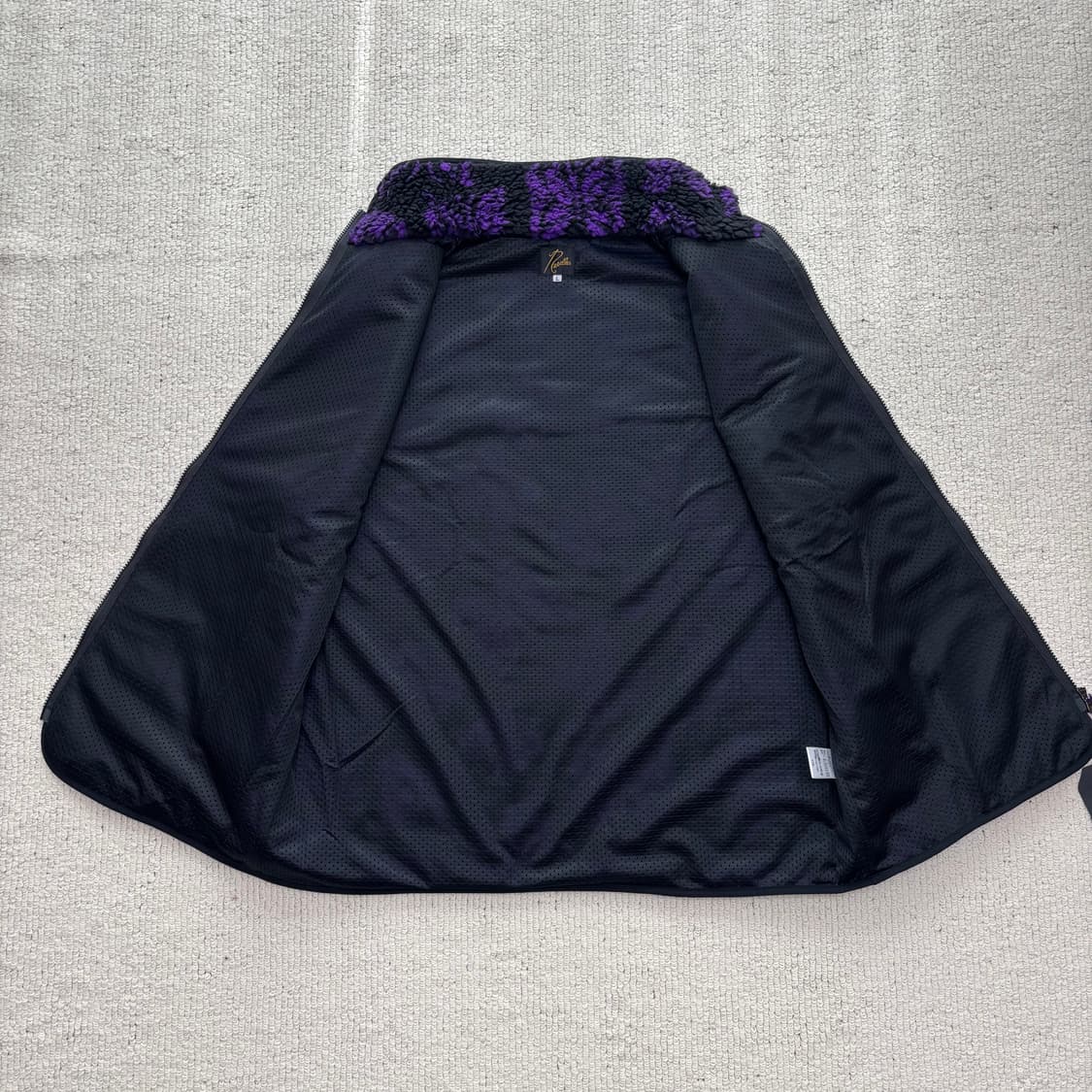 니들즈 니들스 빔즈 보아 플리스 베스트 자켓 퍼플 상품이미지3