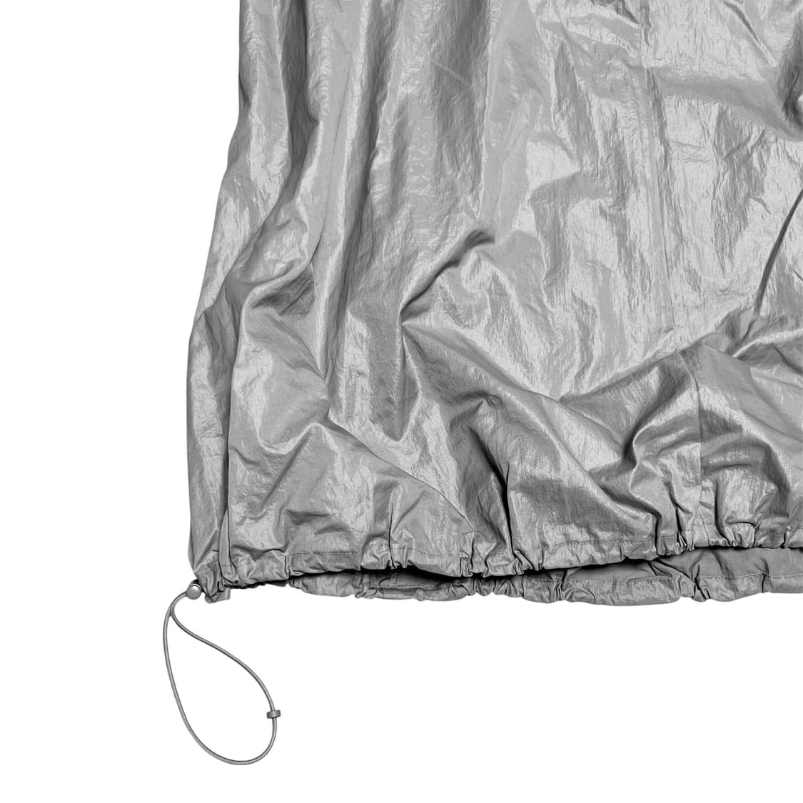 Acoc, Tuck String Skirt_Gray 상품이미지4