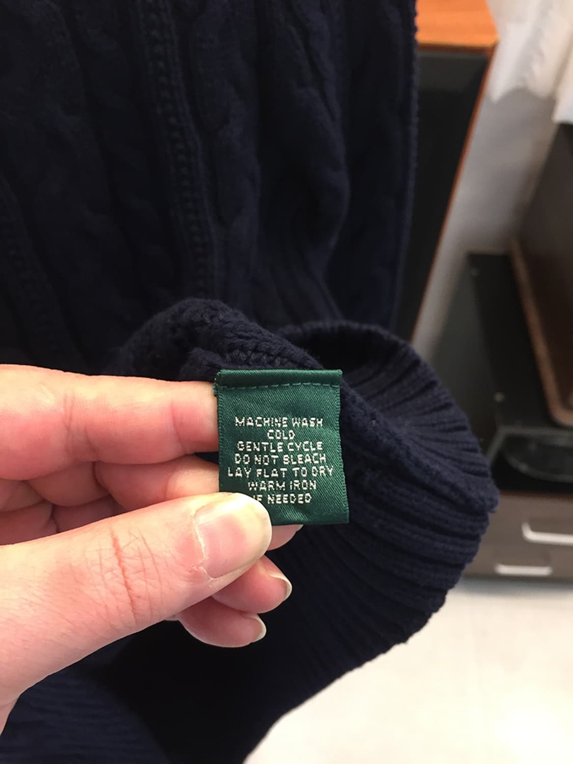 (WOMAN) 폴로랄프로렌 니트스웨터 M 상품이미지6