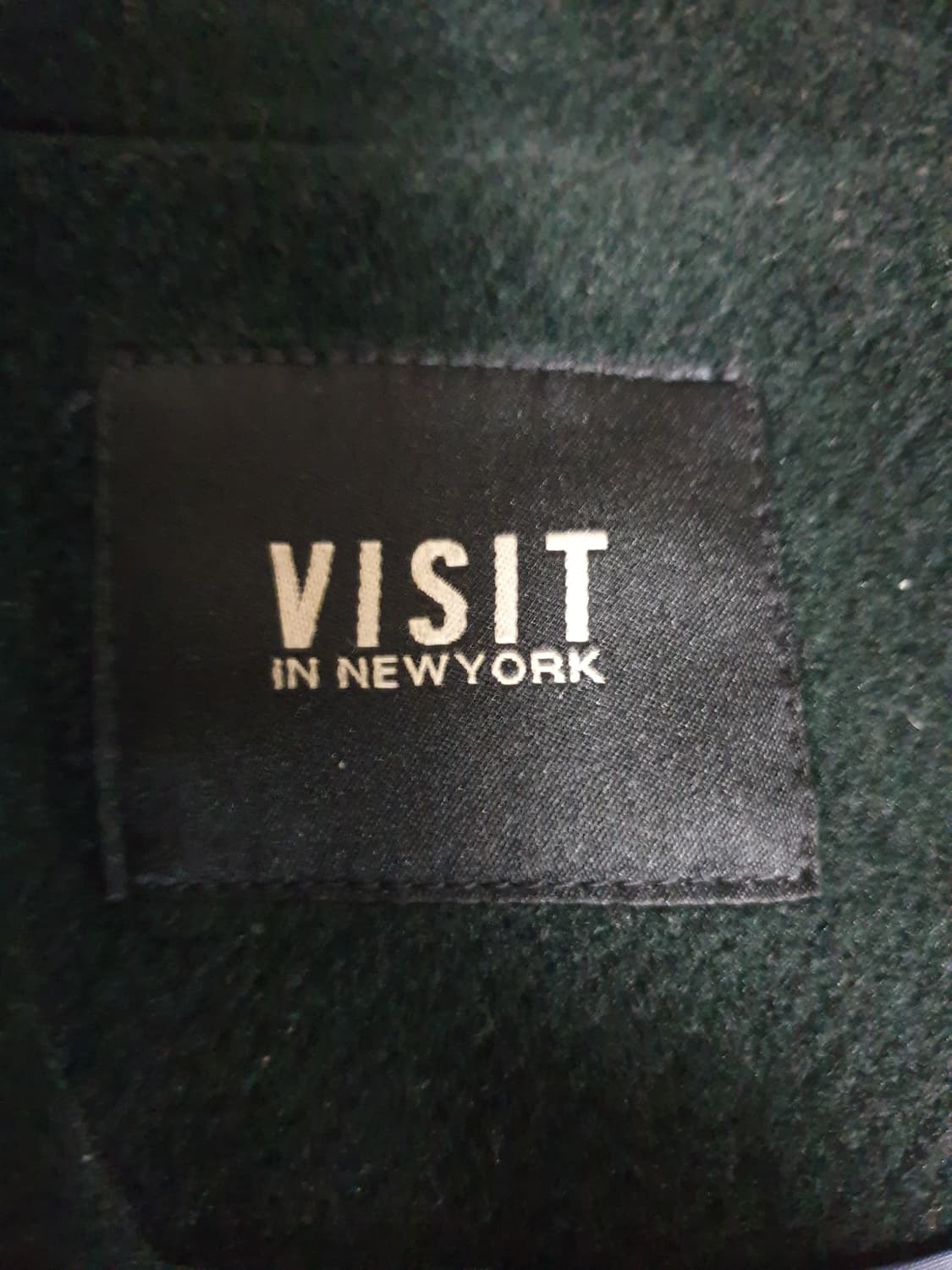 VISIT 인 뉴욕 더블버튼 코트 다크그린 (L) 상품이미지2