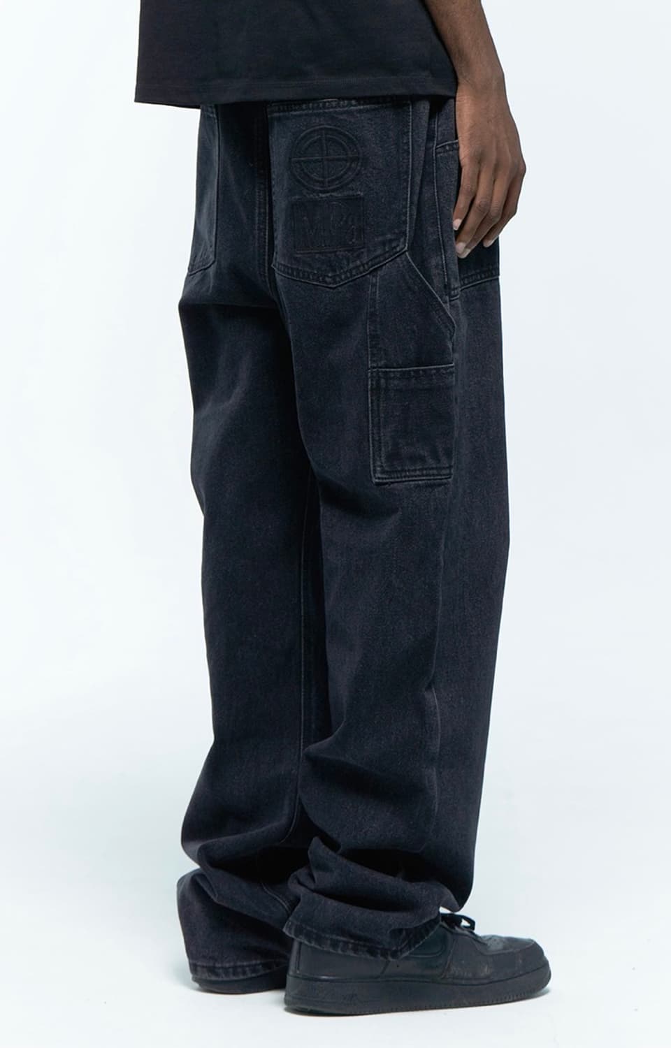 플라스틱 프로덕트 Mpa 페인터 데님 팬츠 S 상품이미지2