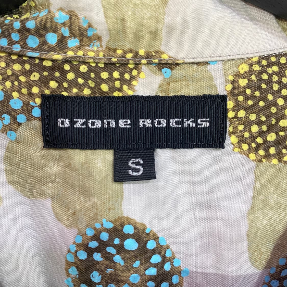 오존락 패턴 원피스 상품이미지5