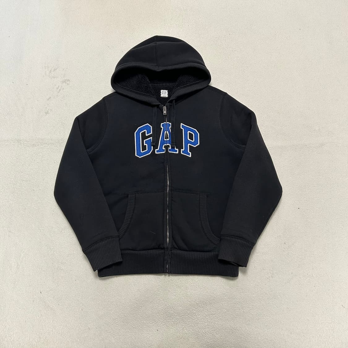 GAP Charcoal Hoodie Zip-Up 상품이미지4