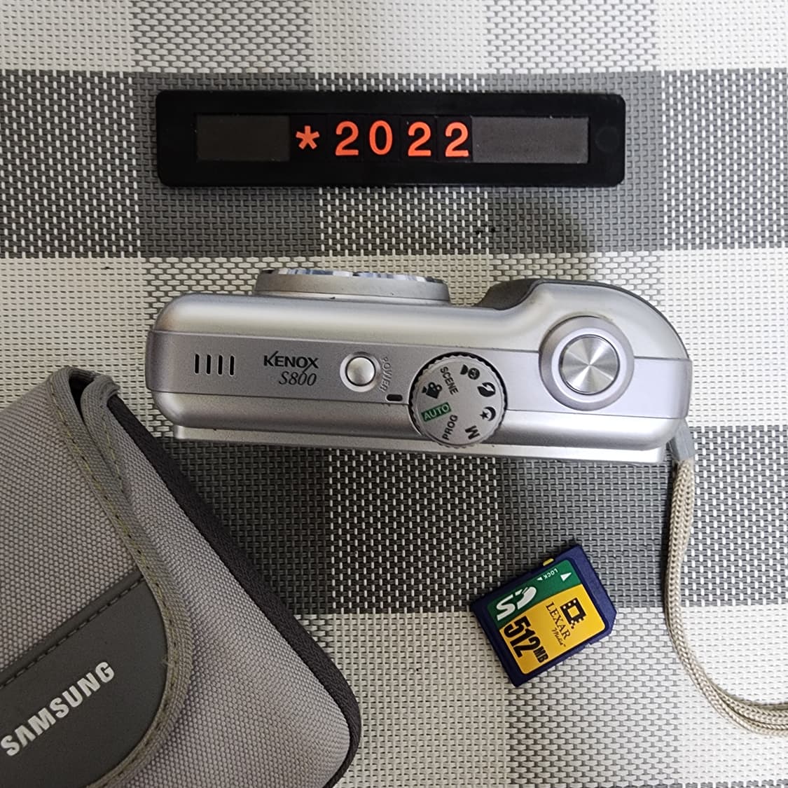 삼성캐녹스 S 800 디지털카메라 AA건전지 파우치포함 상품이미지2