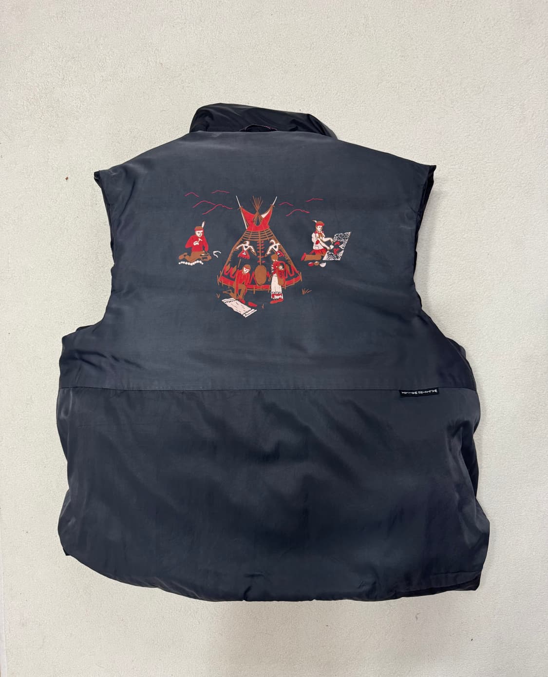 캐피탈 립스탑 나일론 다운 버거 킬 조끼 블랙 상품이미지5