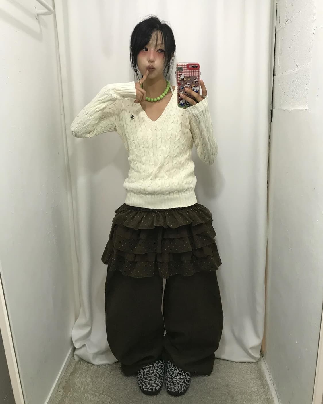 Polo Ivory Knit 상품이미지3