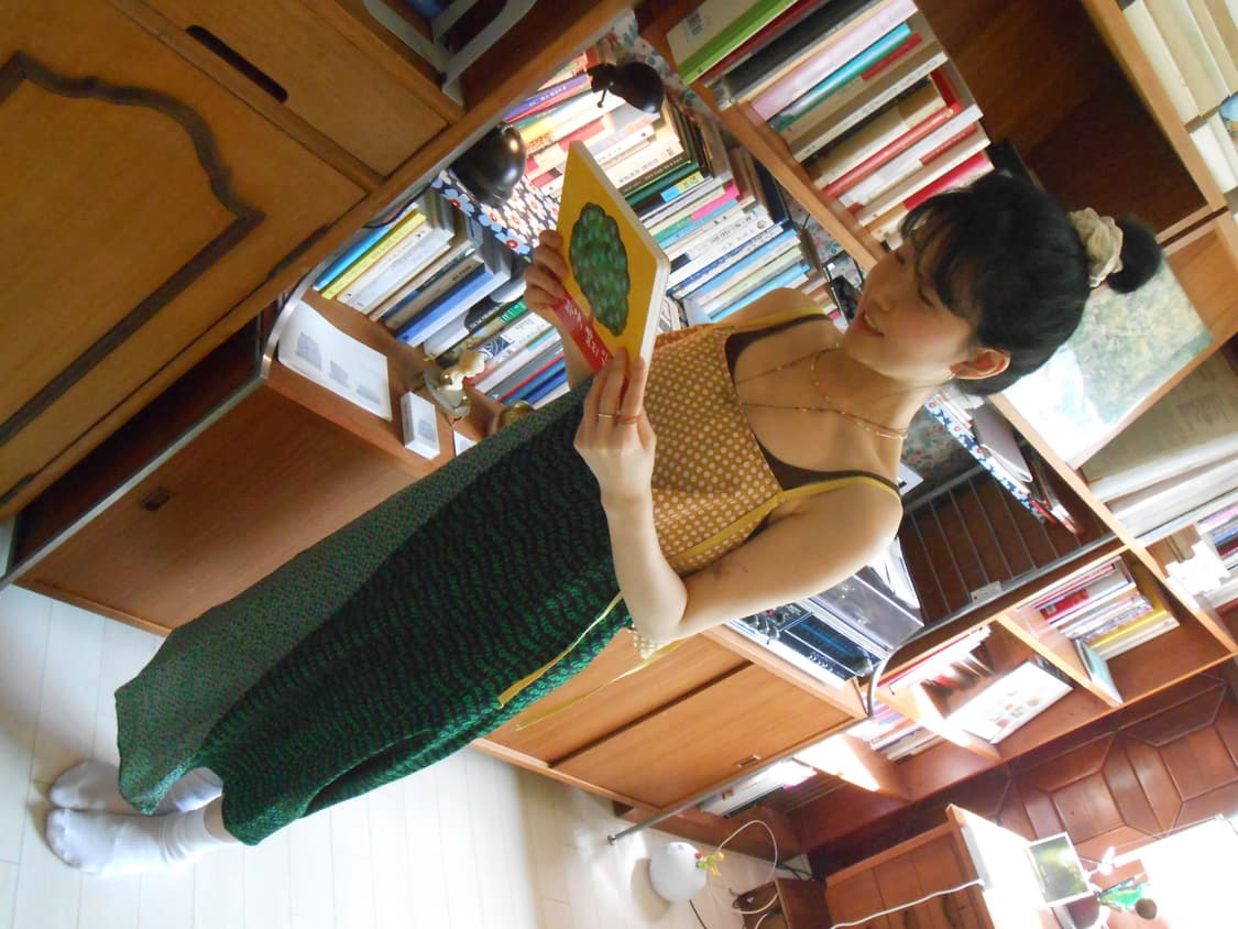 러브레터 컬러블록 슬립 롱 원피스 상품이미지1