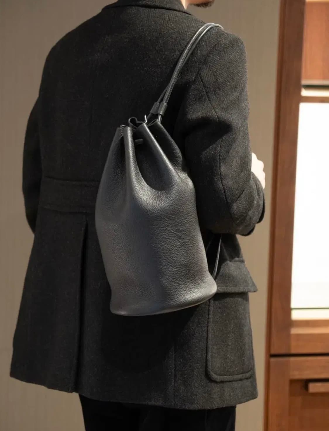 Aeta 아에타 SP-39 BONSAC 가죽 크로스 바디 상품이미지8