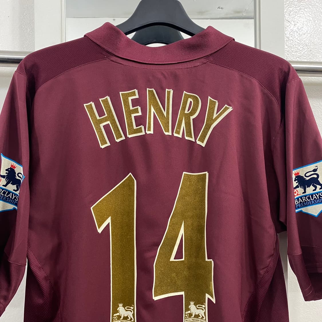 S 나이키 아스날 05-06 하이버리 앙리 유니폼 상품이미지2