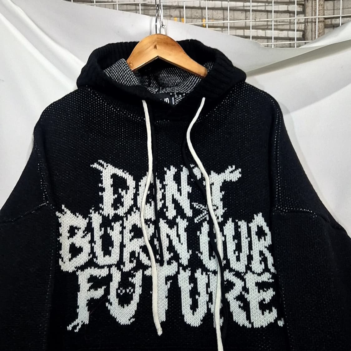 아조바이아조 PBA DBOF 후드 니트 상품이미지2