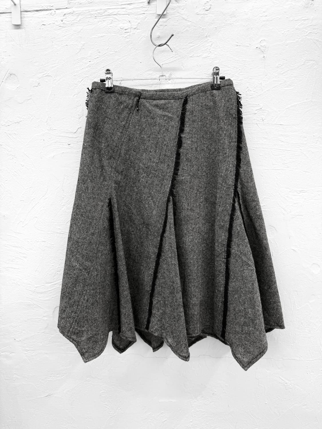 JPN 플레어 울 스커트 상품이미지4