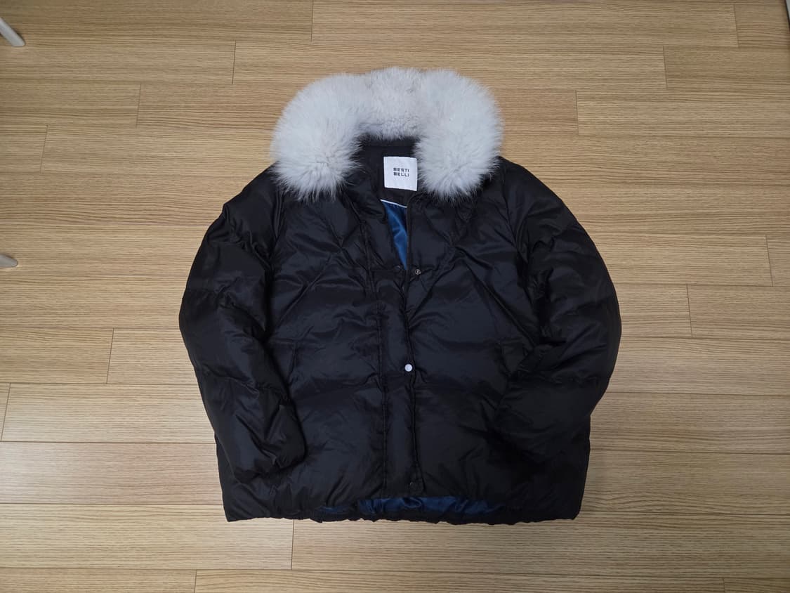 베스띠벨리 폭스퍼 구스 다운 숏 패딩 점퍼 상품이미지2