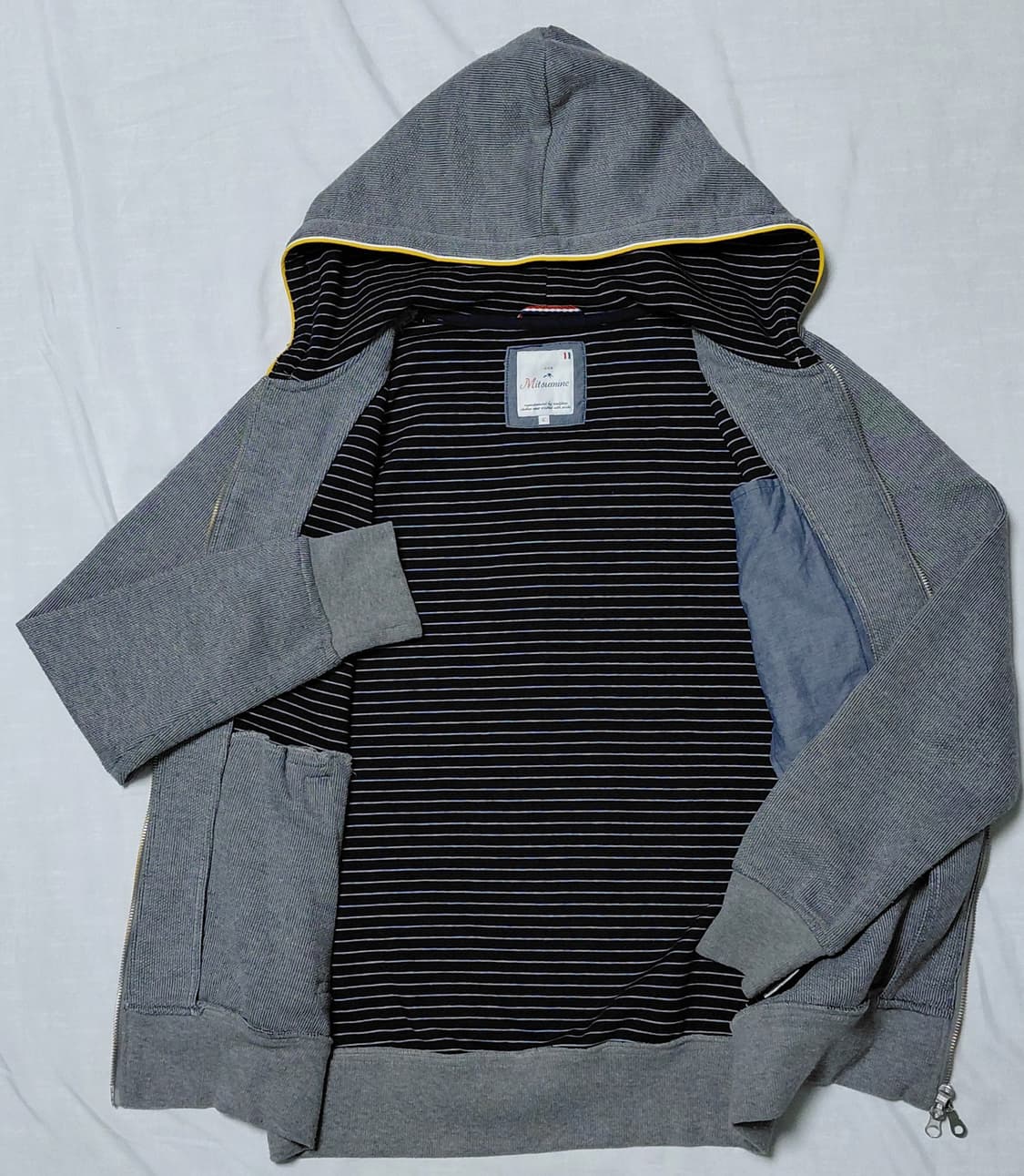 [M] Mitsumine 미츠미네 옐로우 포인트 후드 집업 상품이미지6