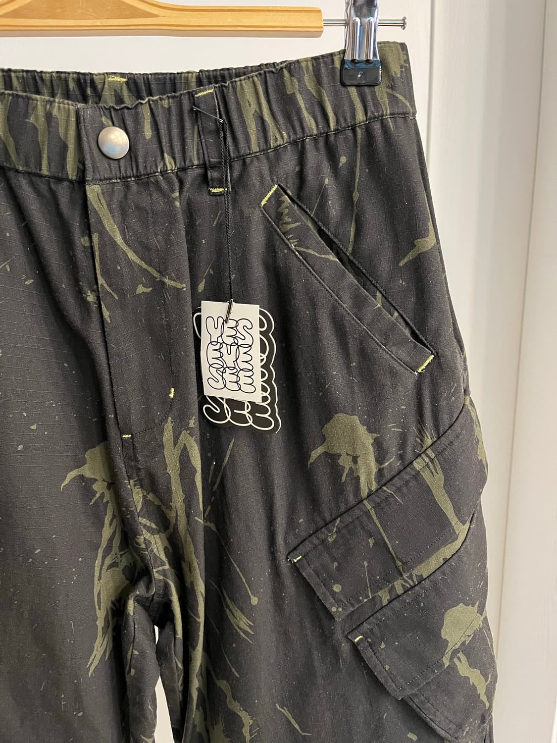 예쓰아이씨 패턴 카고팬츠 상품이미지2