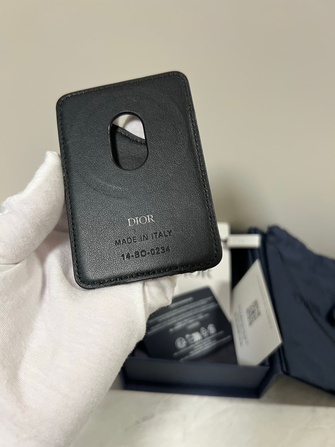 디올 오블리크 맥세이프 카드지갑 상품이미지3