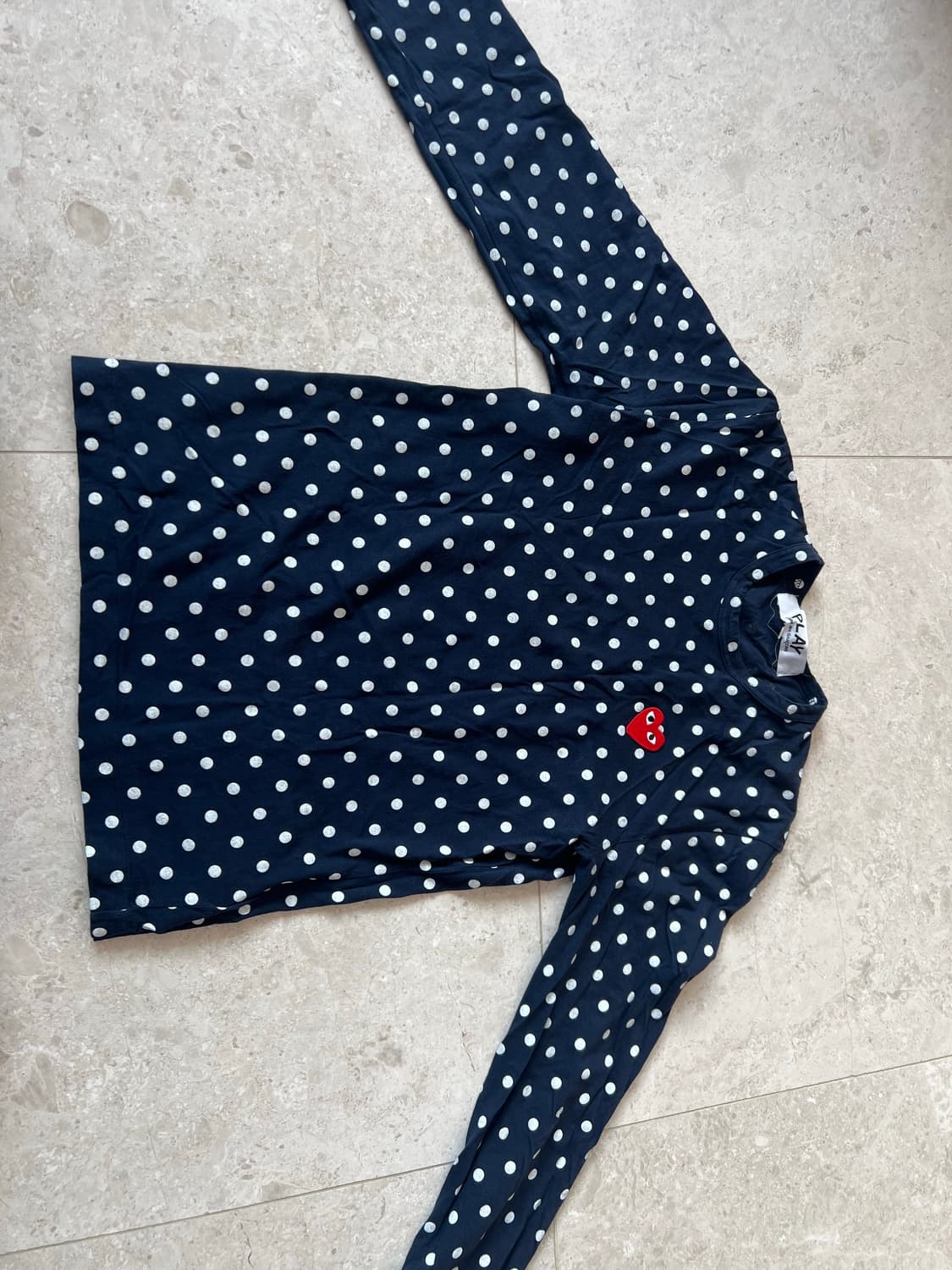 꼼데가르송 긴팔티 m 남녀공용 상품이미지1