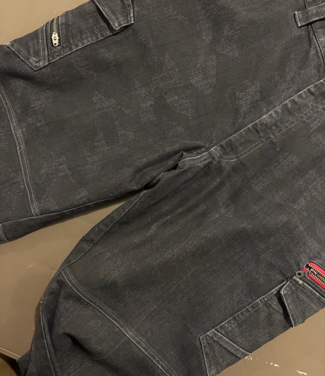 빈티지 힙합 데님팬츠 상품이미지3