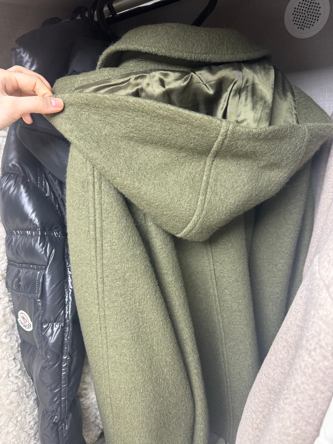 COS 후드보일드 울코트 상품이미지6