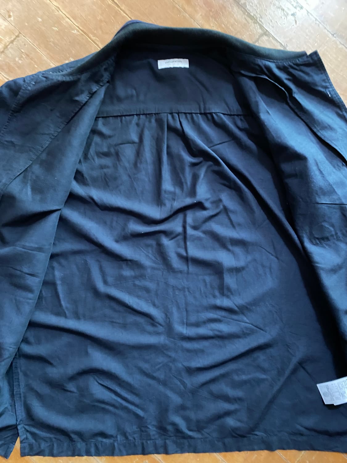 커스텀멜로우 네이비 반팔 셔츠 38/00 (100) 상품이미지4