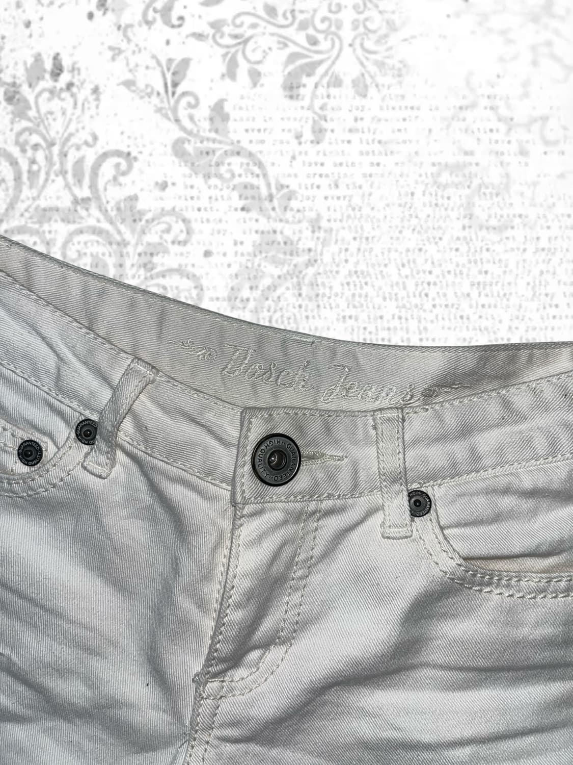 white denim shorts 상품이미지2