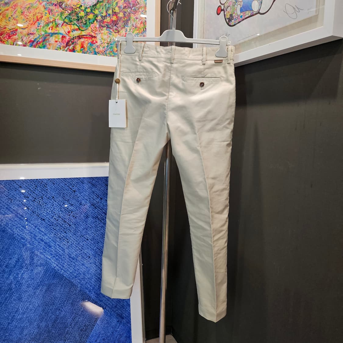 톰포드 하이웨스트 코튼 팬츠 (새상품) 상품이미지5