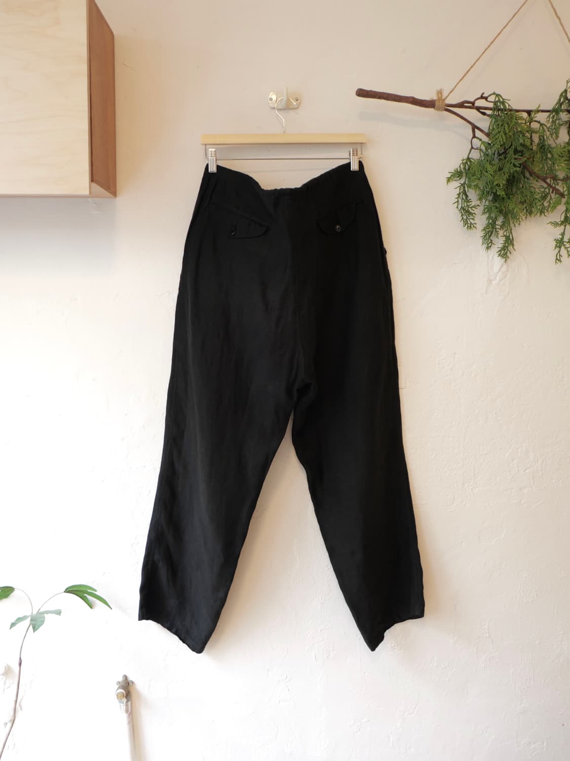 코모리 린넨 스트링 이지 팬츠 상품이미지7