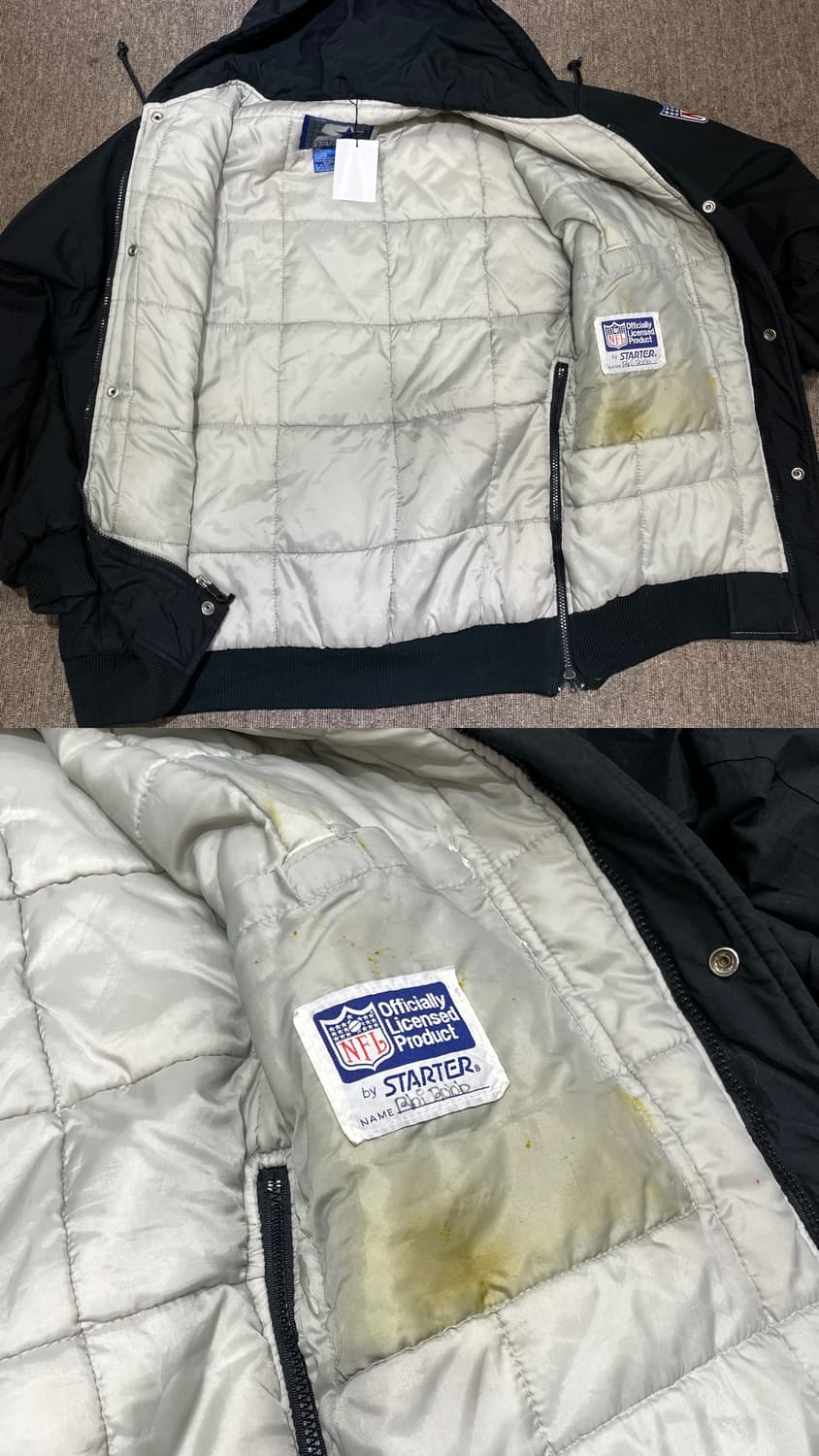 (M) Starter 스타터 NFL 패딩 점퍼 상품이미지9